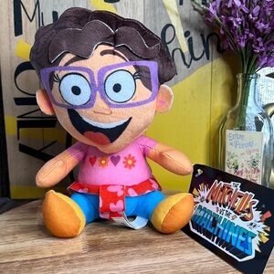 NWT 10” Linda Mitchell Plush Stuffed Toy Mitchells Vs Machines Toy Factory 2020